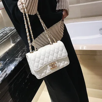 

Bag Female 2020 New Korean Version of the Small Fragrant Handbags ling ge Chain Bag Shoulder Messenger Bag