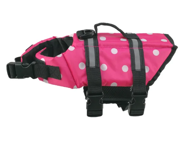 XXS-XXL 11 Farb Hunderettungsweste Schwimmweste Rettungsweste Hundeweste Sicherh - Цвет: Pink 2