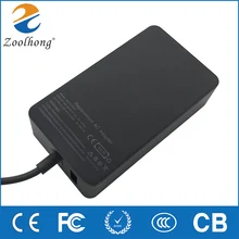 Для microsoft Surface Pro 3/4/5/6 Мощность питания зарядное устройство для ноутбука ac адаптер для ноутбука 15v 2.58a 5V1A AC/DC адаптер