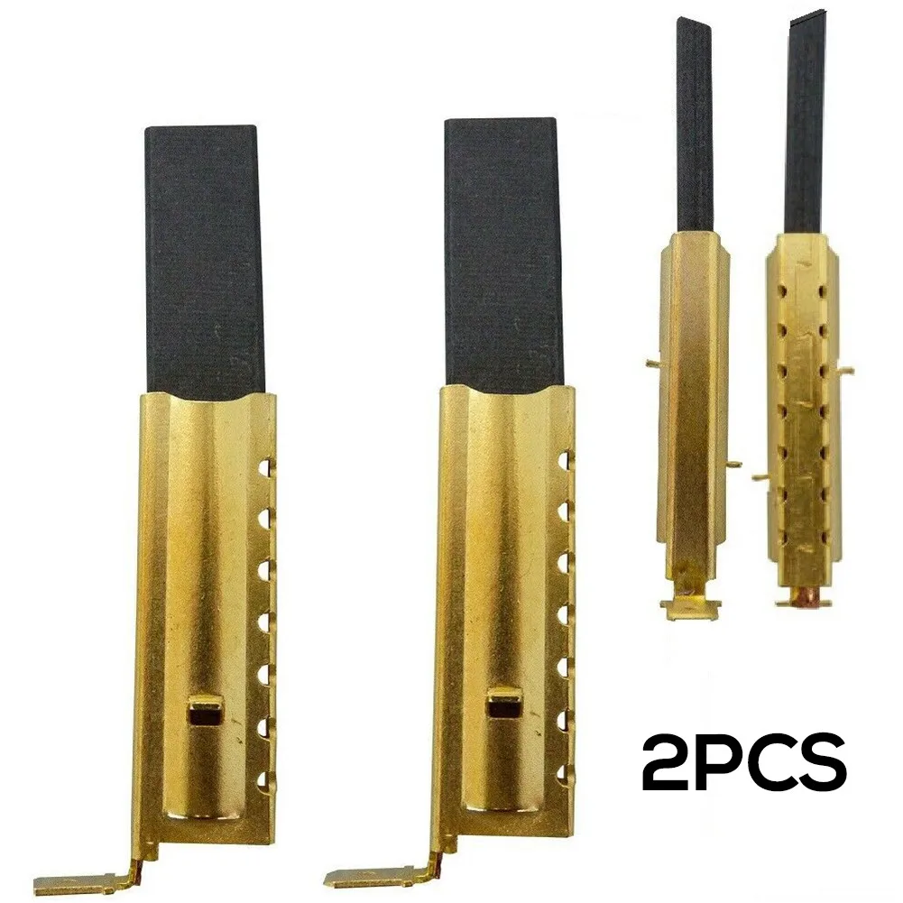 1pair Carbon Brushes With Inserts For Beko Washing Machine Motor WMB61021W WM5100W WKD75125 Home Appliance Part Accessories 1pair Carbon Brushes With Inserts For Beko Washing Machine Motor WMB61021W WM5100W WKD75125 Home Appliance Part Accessories
