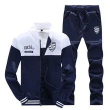 2019 Brand Hot Sale New Men Sets Fashion Autumn Spring Sporting Suit Sweatshirt +Sweatpants Mens Clothing 2 Pieces Running Suit 2019 Brand Hot Sale New Men Sets Fashion Autumn Spring Sporting Suit Sweatshirt +Sweatpants Mens Clothing 2 Pieces Running Suit