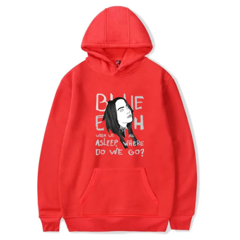 Новинка Billie Eilish, модные толстовки с капюшоном, свитшот, Повседневный, для мужчин и женщин, с капюшоном, пуловер с длинным рукавом, спортивный, хип-хоп, толстовка, одежда, Топ