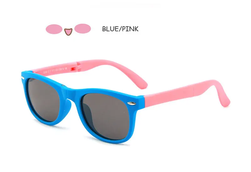 Классические солнцезащитные очки es, Детские поляризованные очки для девочек и мальчиков, квадратные детские солнцезащитные очки, новые очки с гибкой оправой Ninos Con UV400