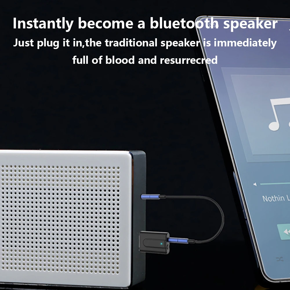 Bluetooth аудио приемник передатчик Bluetooth 5,0 стерео музыка 3,5 мм разъем AUX 2 в 1 взаимный обмен данными между компьютером и периферийными устройствами Беспроводной приемник адаптер для ТВ ПК