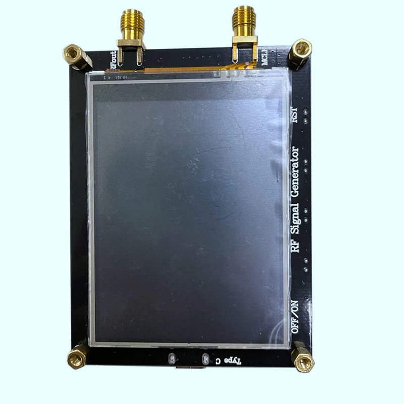35-4400M ADF4351 RF Signal Source Generator Wave / Point Frequency Press Sn LCD Display Control New | Инструменты