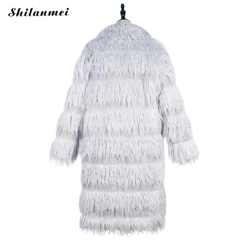 Осенне-зимнее пальто для мужчин Chaqueta, черное, плюс размер, Мужское пальто с мехом, свободная верхняя одежда, мода, мужское пальто с искусственным мехом, длинный рукав 3xl