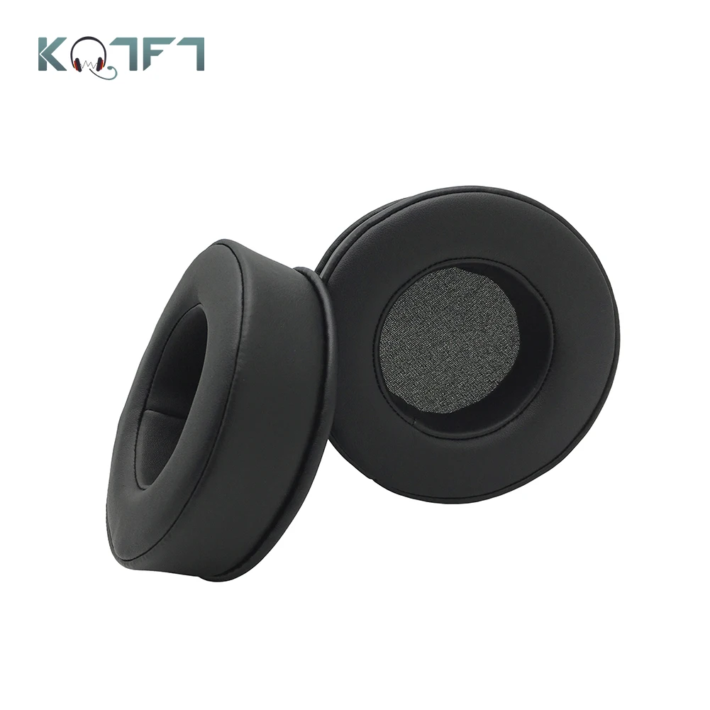 KQTFT Velvet Replacement EarPads for Monoprice Modern Retro Headphones Ear Pads Parts Earmuff Cover Cushion Cups
