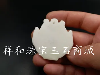 

Manufacturer direct sale natural jade Lantian jade Pisces pendant Lantian jade fish safety pendant Pisces brand