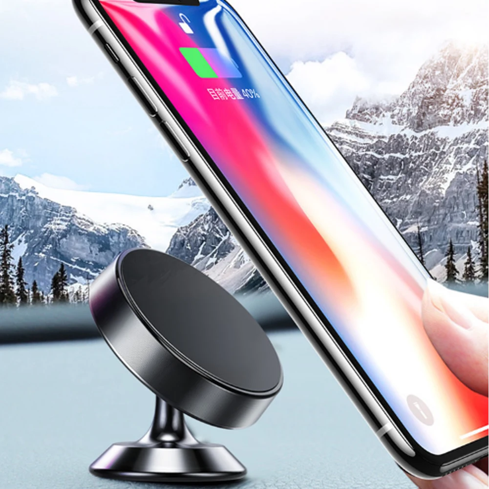 Магнитный металлический Автомобильный держатель для телефона Samsung S10 Note 10 Plus