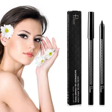 1 шт. водонепроницаемый черный карандаш для глаз долговечная Сексуальная Большая подводка для глаз ручка гладкая красота быстрая сухая косметика для глаз инструмент TSLM2