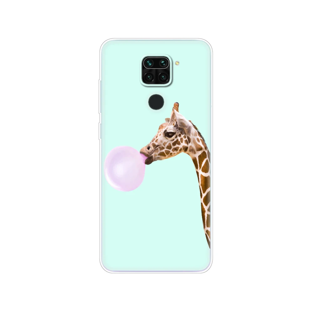 For Xiaomi Redmi Note 9 Cases Soft Tpu Phone Back On Redmi Note 9 Pro Silicon Covers Redmi Note9 Pro Note 9s Bumper Funda Cat 