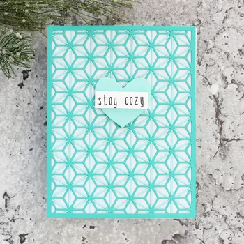 

3D 2020 New Layering Metal Cutting Die and Scrapbooking For Paper Making Snowflake Star Embossing Frame Craft Card Set No Stamp