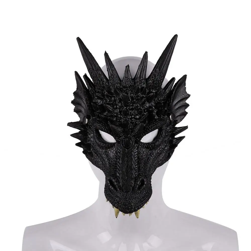 

Taoup Gold Mardi Gras Dragon Decor Halloween Masks Scary Mask Halloween Masque Decor 2018 Accessories Props Carnival Night Party