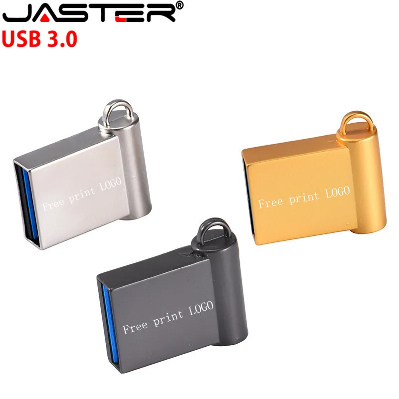 JASTER мини металлическая флешка usb флеш накопитель 4 ГБ 16 32 64 Гб карта памяти для
