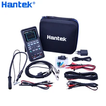 Hantek 4 In1 2D82 Auto Digital Oscilloscope Multímetro 4 Polegada Tela 2 Canais 80MHz Fonte de Sinal de Diagnóstico Automotivo