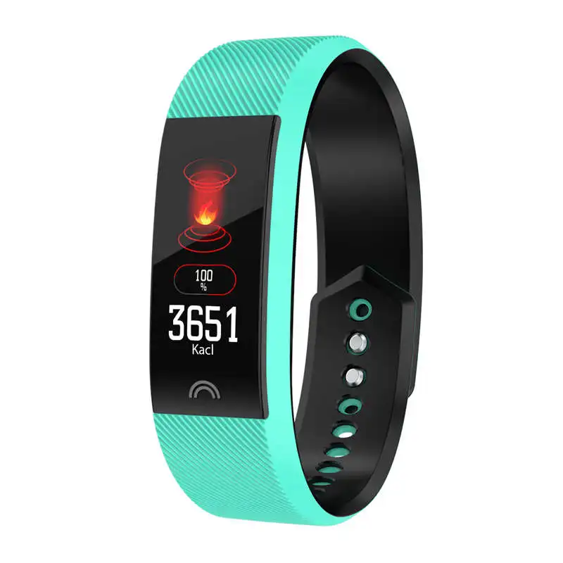 

F6 Smart Bracelet Colorful Screen Ip67 Water Resistant Bluetooth Heart Rate Monitor Compatible With Ios Android