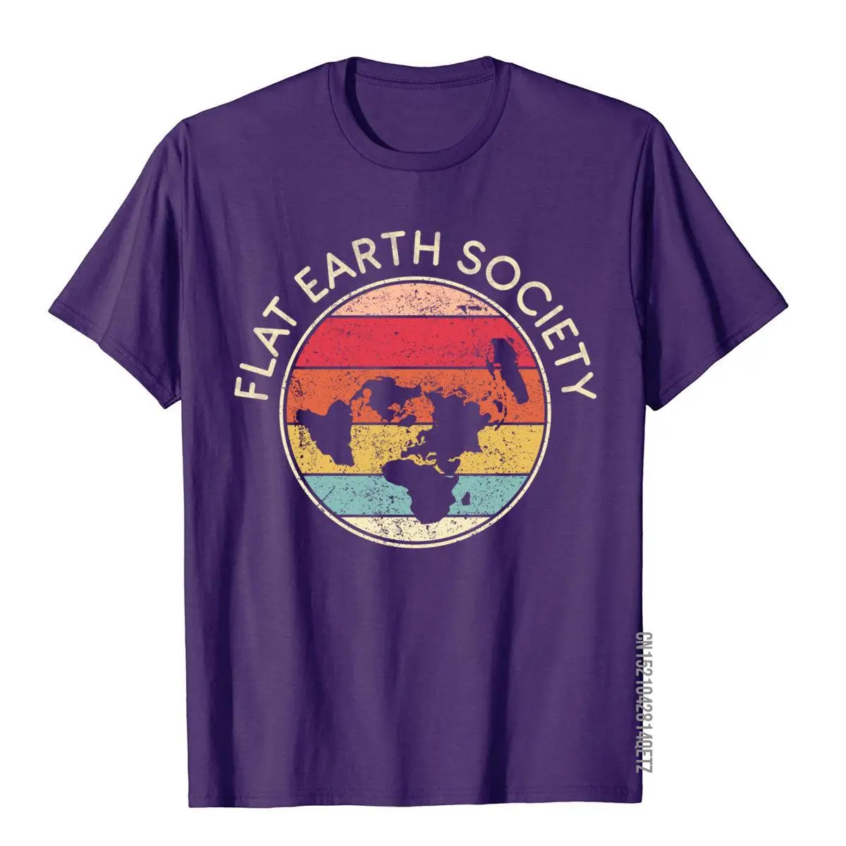 Flat Earth Society For A Conspiracy Believer Sweatshirt__B12117purple