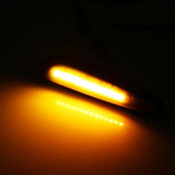 

360 Degrees Turn Signal Light Replacement Waterproof 1 Pair Side Marker