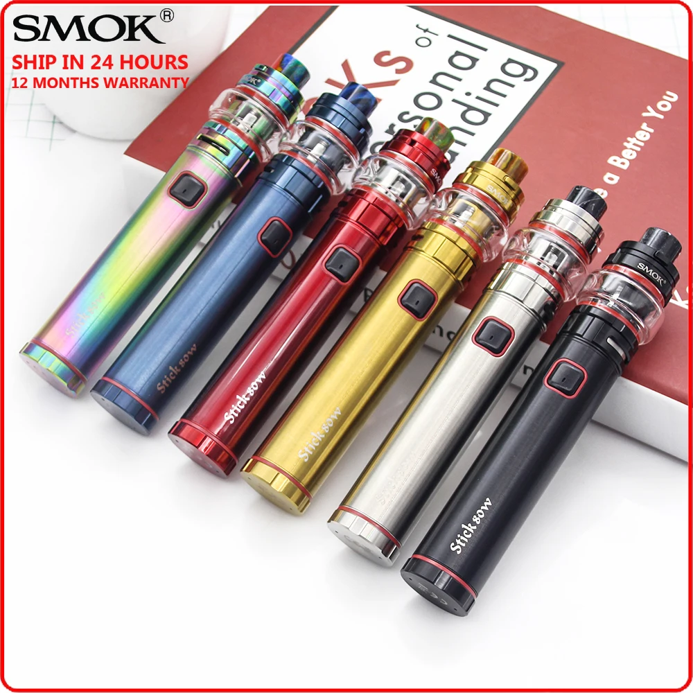Оригинальный набор SMOK Stick 80 Вт электронная сигарета вейп ручка мод батарея 2800 мАч