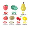 Montessori Simulation 3D Woodens Toy Magnetic Cutting Fruit Banana Lemons Kitchen Model Early Educational Toys for Children Gift 3