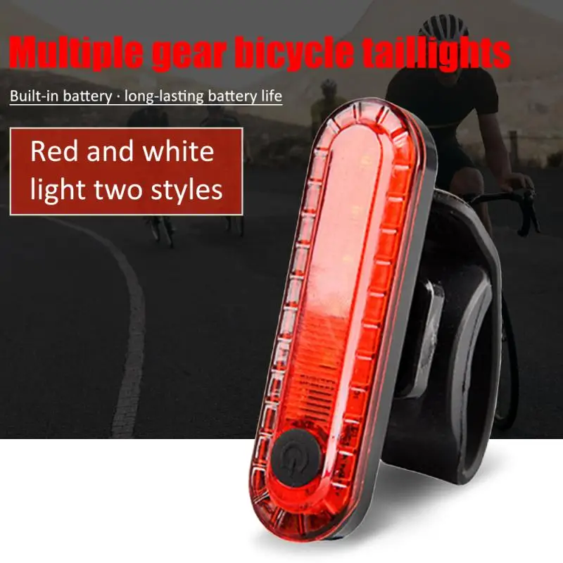 Велосипедный светильник, 4 режима, USB Перезаряжаемый светодиодный задний светильник, супер яркий велосипедный задний светильник, светильник-вспышка для велосипеда, задний велосипедный светильник