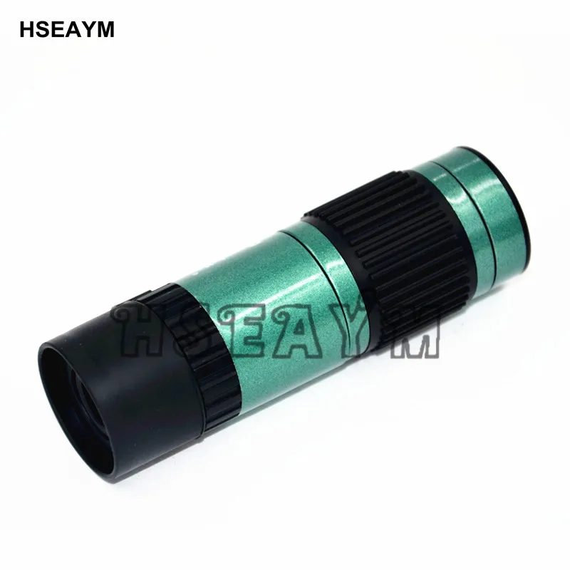 Only Monocular Мини зум Монокуляр BAK4 морской карманный HD карманный одноцилиндровый мультипликатор телескоп низкий светильник ночного видения - Цвет: Only Monocular