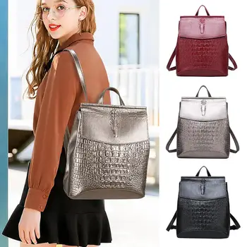 

Fashion Women's Backpack Leisure travel bag Couple backpack Waterproof Bag Anti-Theft backpack Fashion leather backpack