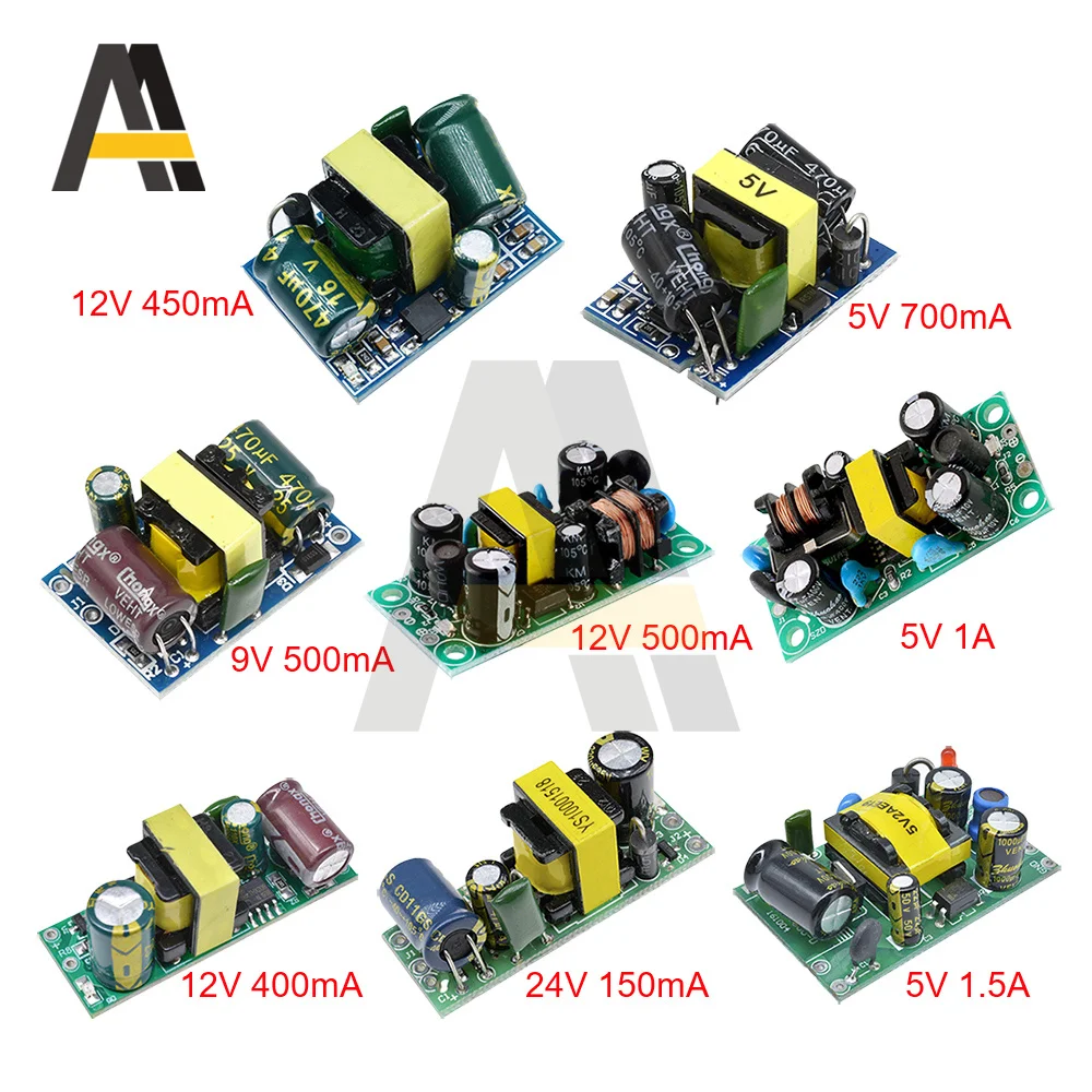 Ac-dc 5v 700ma 12v 450ma 9v 500ma 3.5w convertisseur abaisseur de