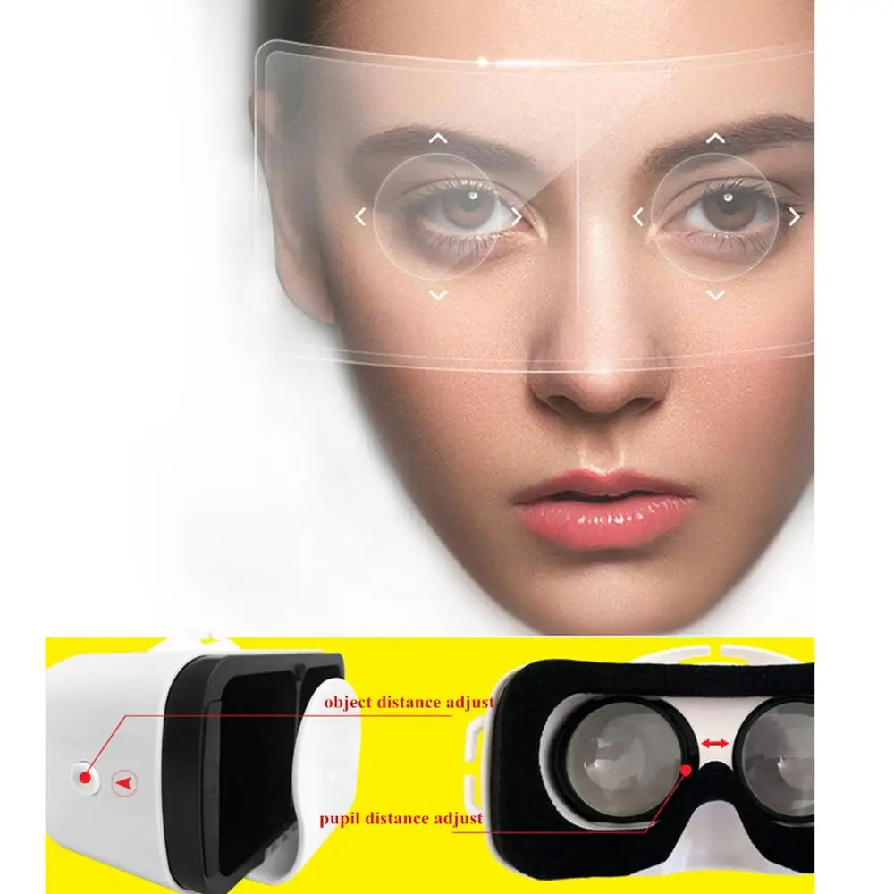 MXVR Mini 3D VR Glasses Virtual Reality Headphones Headset Watch Movie Game Google kids For iPhone Android Lenovo LG 3D Lense