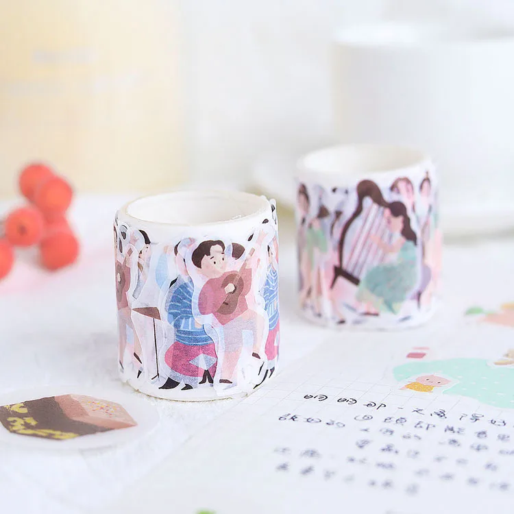 В переменного тока 50 80 листа/уп наклейки для ногтей с наклейкой Kawaii коллаж