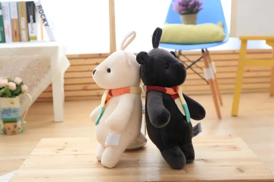 35cm/60cm Kawaii Teddy Bear Soft Kids for Baby Girls Stuffed S Plush Doll Toy Kid Gift