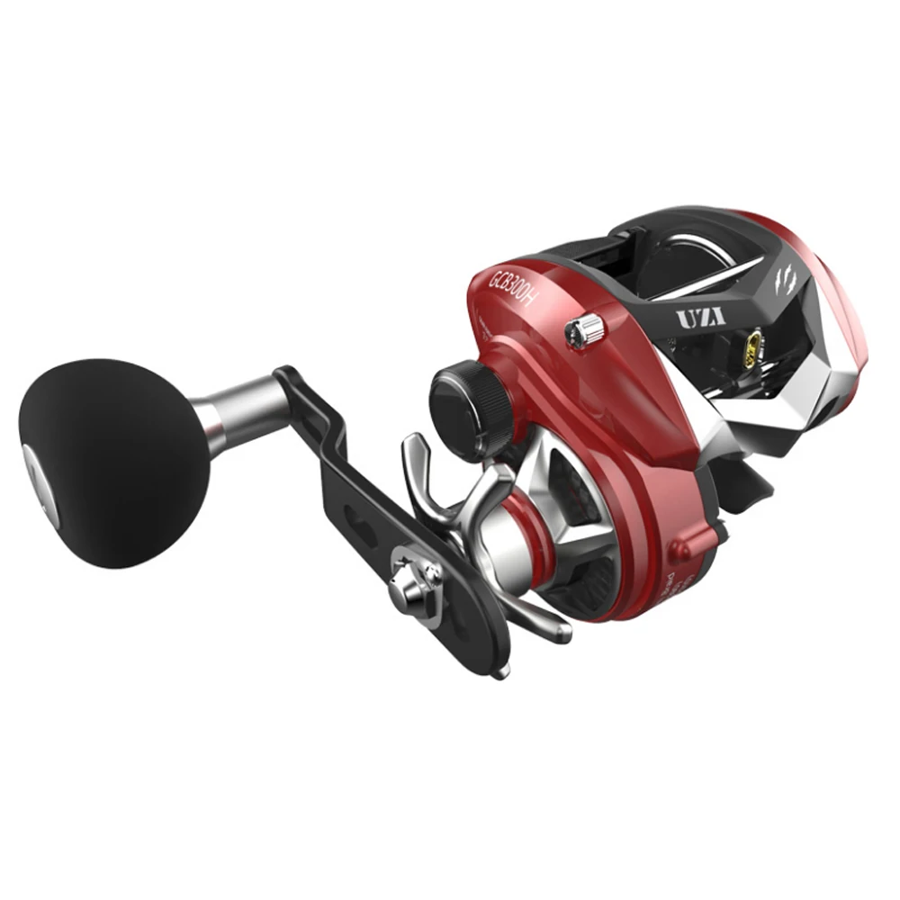 Big Game Baitcasting Reels 33Lbs Max Drag Low Profile Baitcaster Fishing  Reel