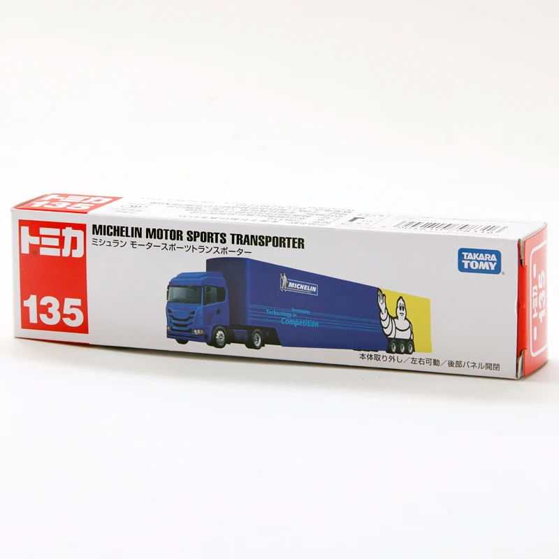 Автомобильный Грузовик Takara Tomy Tomica Michelin длиной 15 см металлический автомобиль под