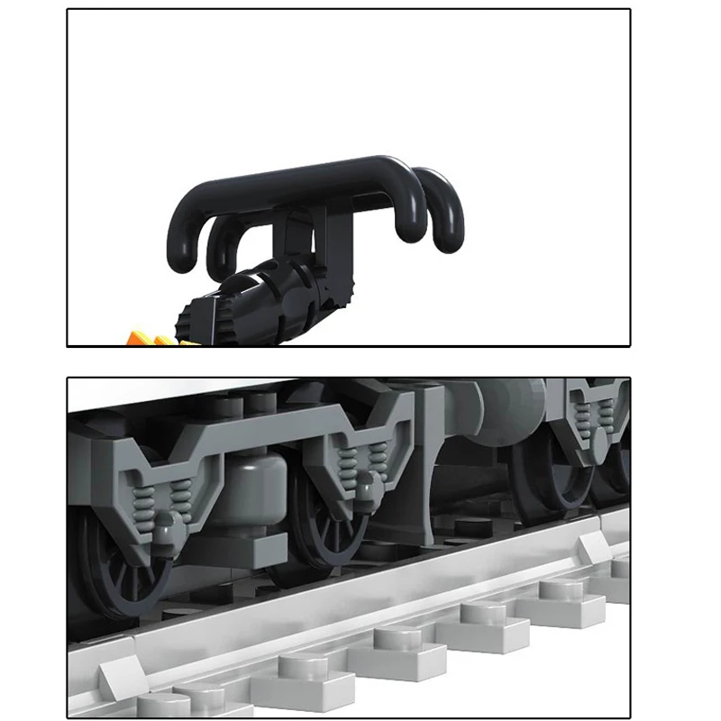 Строительная игрушка Ausini 25903 модель поезда строительные блоки наборы городская транспортировка поездом рельсы 3D блоки игрушки