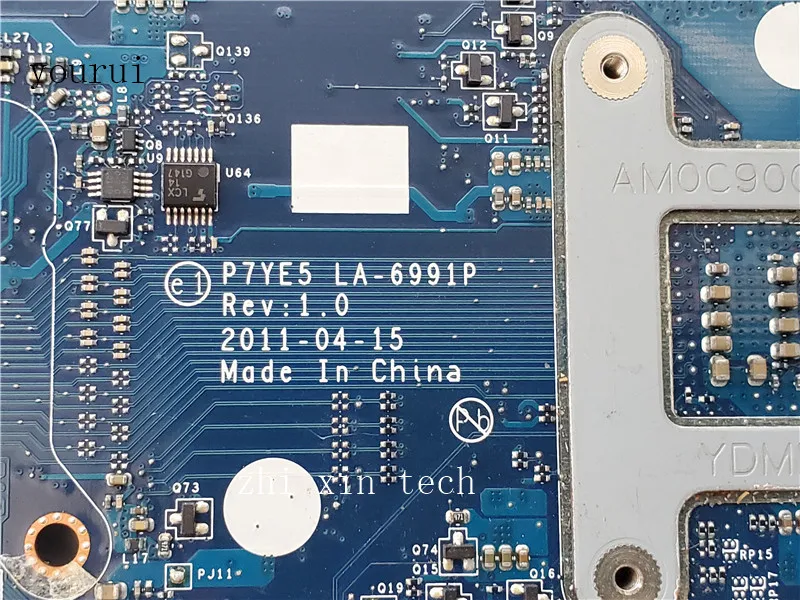 asus aspire 7560 7560g nv75 nv75s p7ye5 placa principal laptop Placa-mãe para notebook - Imagem 4