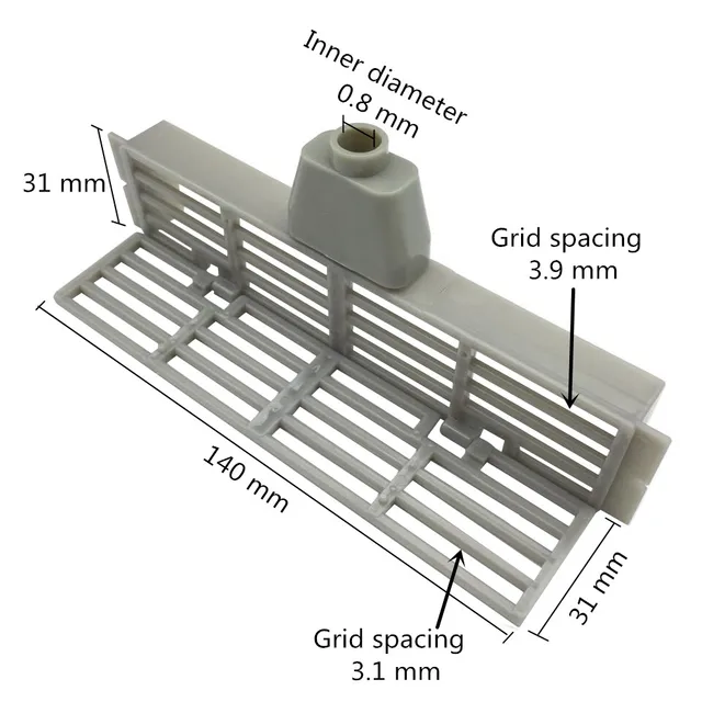 5 Db Méh Queen Menekülési Ketrec Méhészet Méhkas Eszköz Apikulturális Berendezések Futásgátló Doboz Megakadályozzák A Menekülést - Image 2