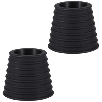 

2Pcs Rubber Cover Sun Block Cover Anti-crack Sun Umbrella Table Pole Rubber Stand Rubber Support Sleeve (Bore Diameter 3.8cm)