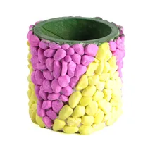 Футляр для карандашей ручной работы цветной камень DuPont для карандашей самодельный держатель ручки 2