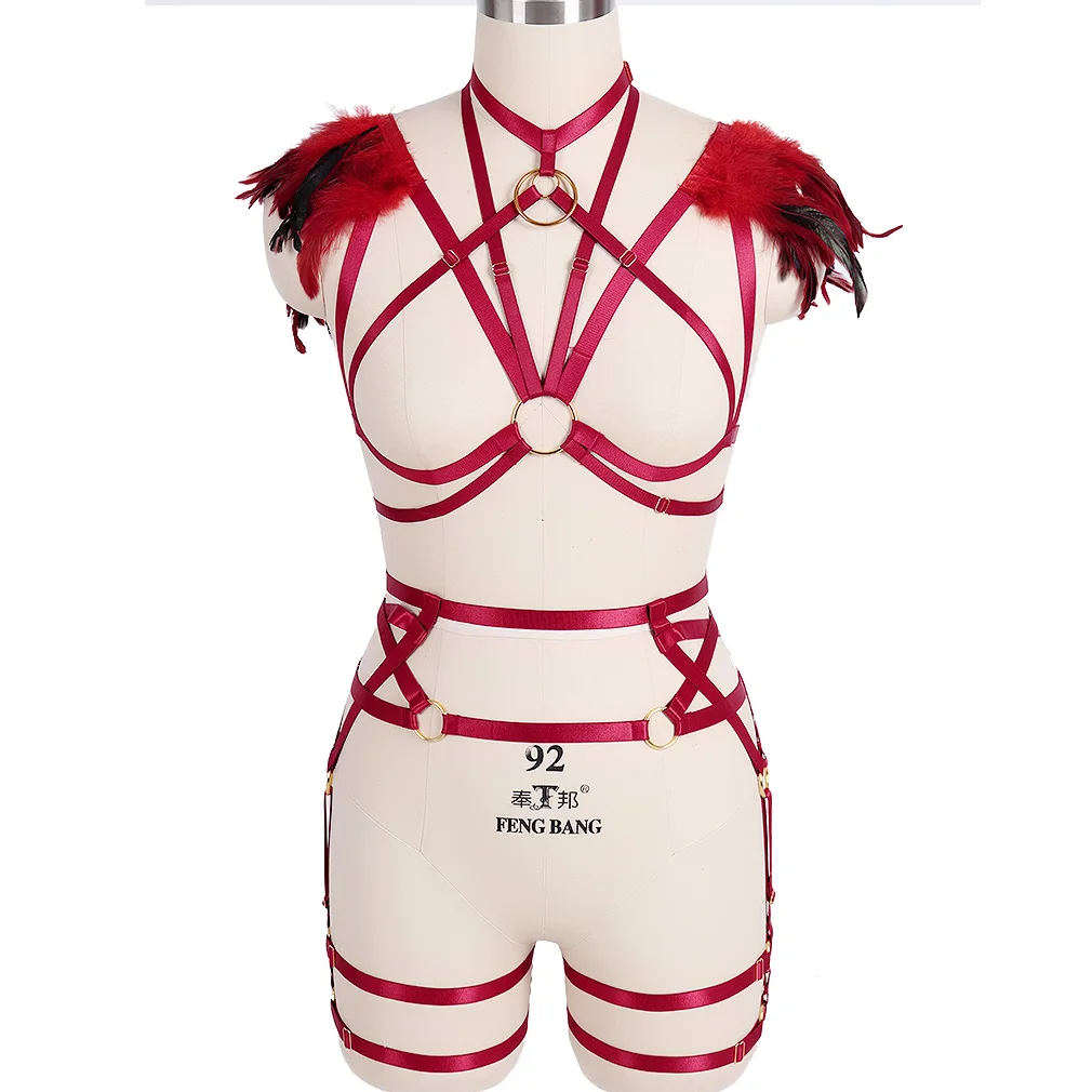 

Регулируемый пояс с натуральными перьями, женская одежда, пояс с мечом, женское нижнее белье, чулки, подвязки, фетиш, эротическое белье