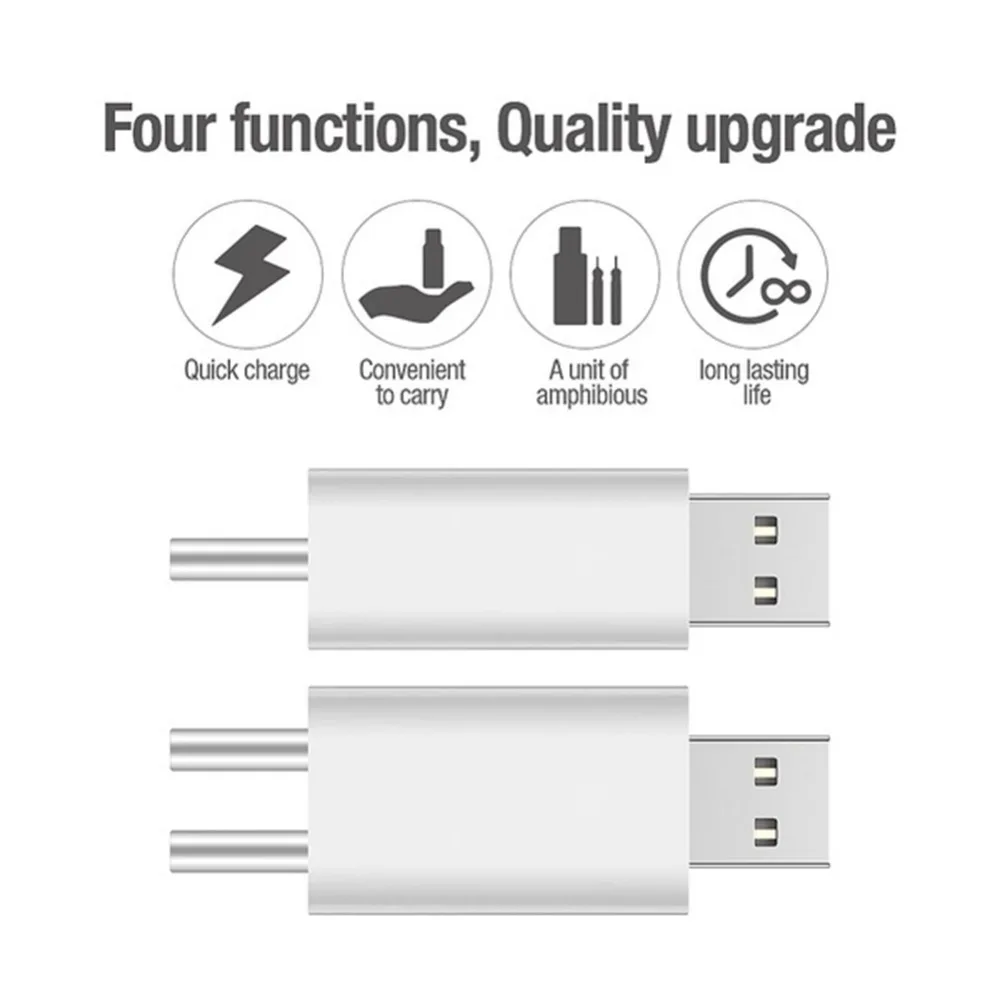 Плавающие батарейки CR425 USB перезаряжаемые электронные светящиеся ночные рыболовные инструменты