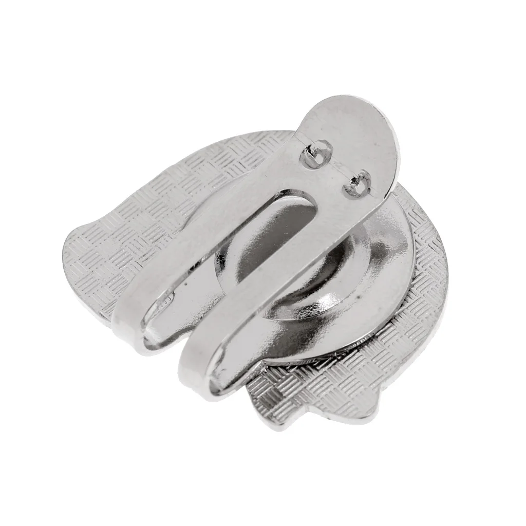 Golf Hat Clip With Detachable Magnetic Golf Ball Marker Stylish Cute Cap Clip Random Color