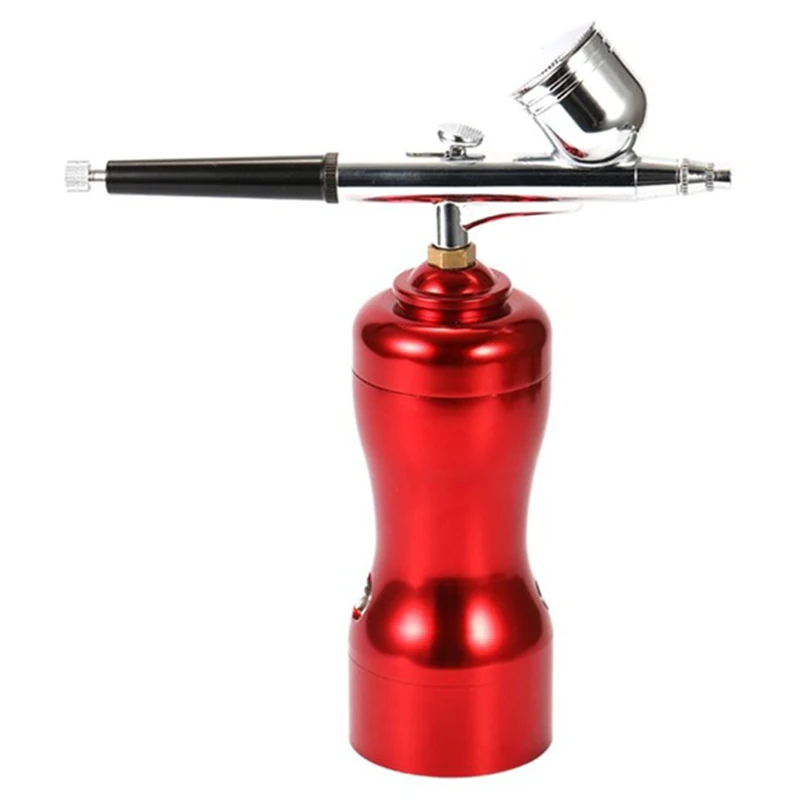 

Lightweight Mini Portable Beautiful Airbrush Set Spray Pump Pen Set Air Compressor Kit For Art Painting Tattoo Cake Spray Model