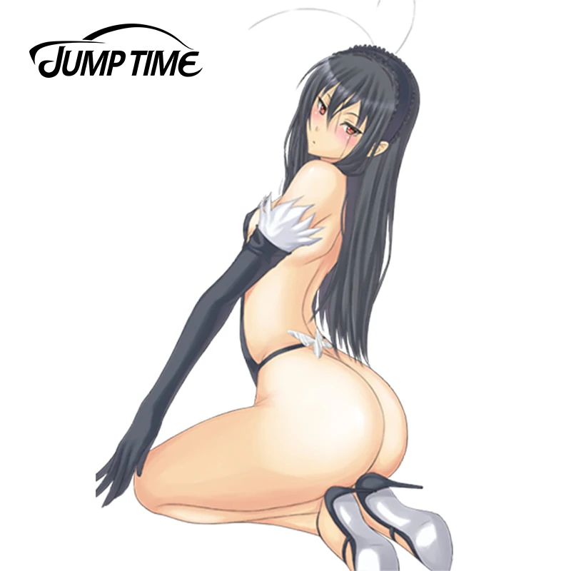 

JumpTime 13cm X 8.1cm Super Sexy Beauty Darling Accel World Kuroyukihime Anime JDM Vinyl Window Decal 3D Car Sticker