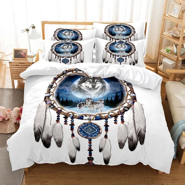 Simple Dreamcatcher Bedding Set 2/3pcs Bed Sets Twin Full Queen King Size Adult Child Luxury Family Duvet Cover