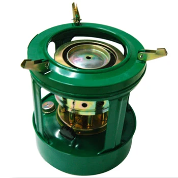

Picnic Round Windproof Stove Camping Removable Mini Outdoor Use Portable Heaters Cooking Utensils Kerosene 8 Wicks Practical