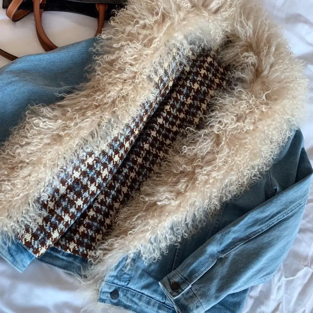 2019FW winner теплая куртка для женщин Лоскутная Джинсовая Верхняя одежда Пальто женское пальто ddxgz2v 12,13