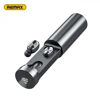 

B9 Mini Bluetooth 5.0 Wireless Sports TWS HiFi In-Ear Eearphones Cylindrical Pull-out Charging Box Binaural Touch Power Display