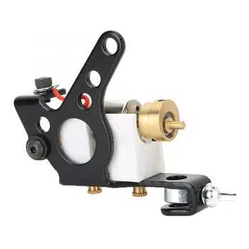 

Tattoo Gun Tattoo Machine Powerful Motor Round Hole Style Body Art Tattoo Tool for Beginners Black Tattoo Pen Machine