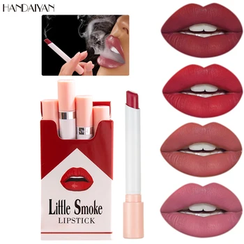 

4 Colors Kit New Mist Matte Lipstick Silky Smooth Lip Stick Long Lasting Waterproof Lip Balm Makeup Fashion Velvet Lipsticks