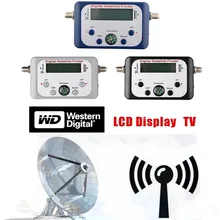 Спутниковый сигнал Finder спутниковый Finder метр цифровой портативный с компасом Satfinder ТВ для блюдо Мини ЖК